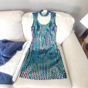 Multi-colored Sequin Dress
